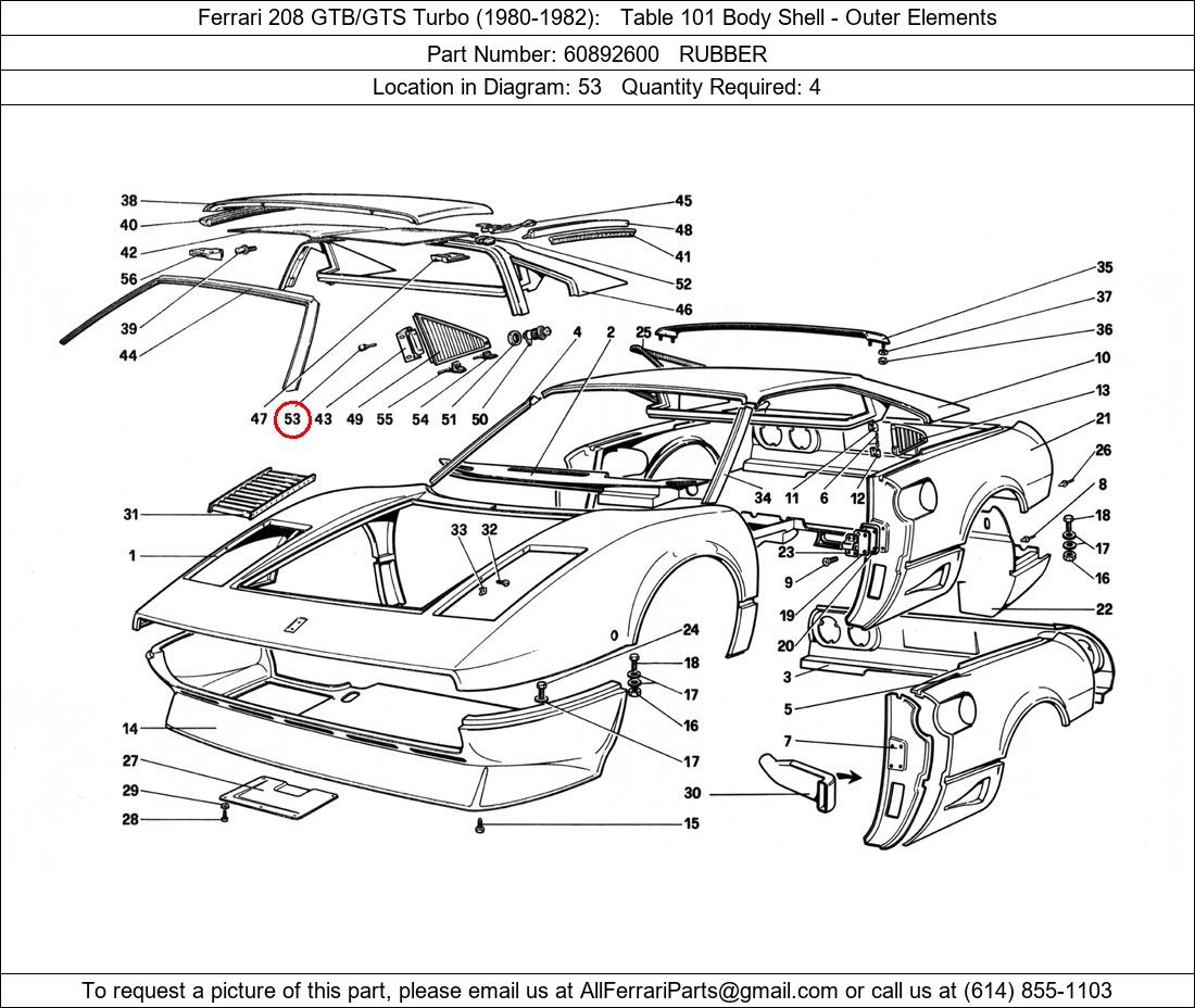 Ferrari Part 60892600