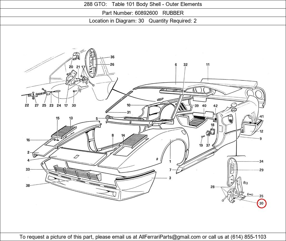 Ferrari Part 60892600