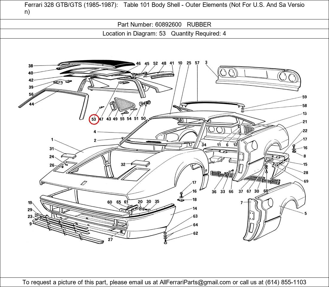 Ferrari Part 60892600