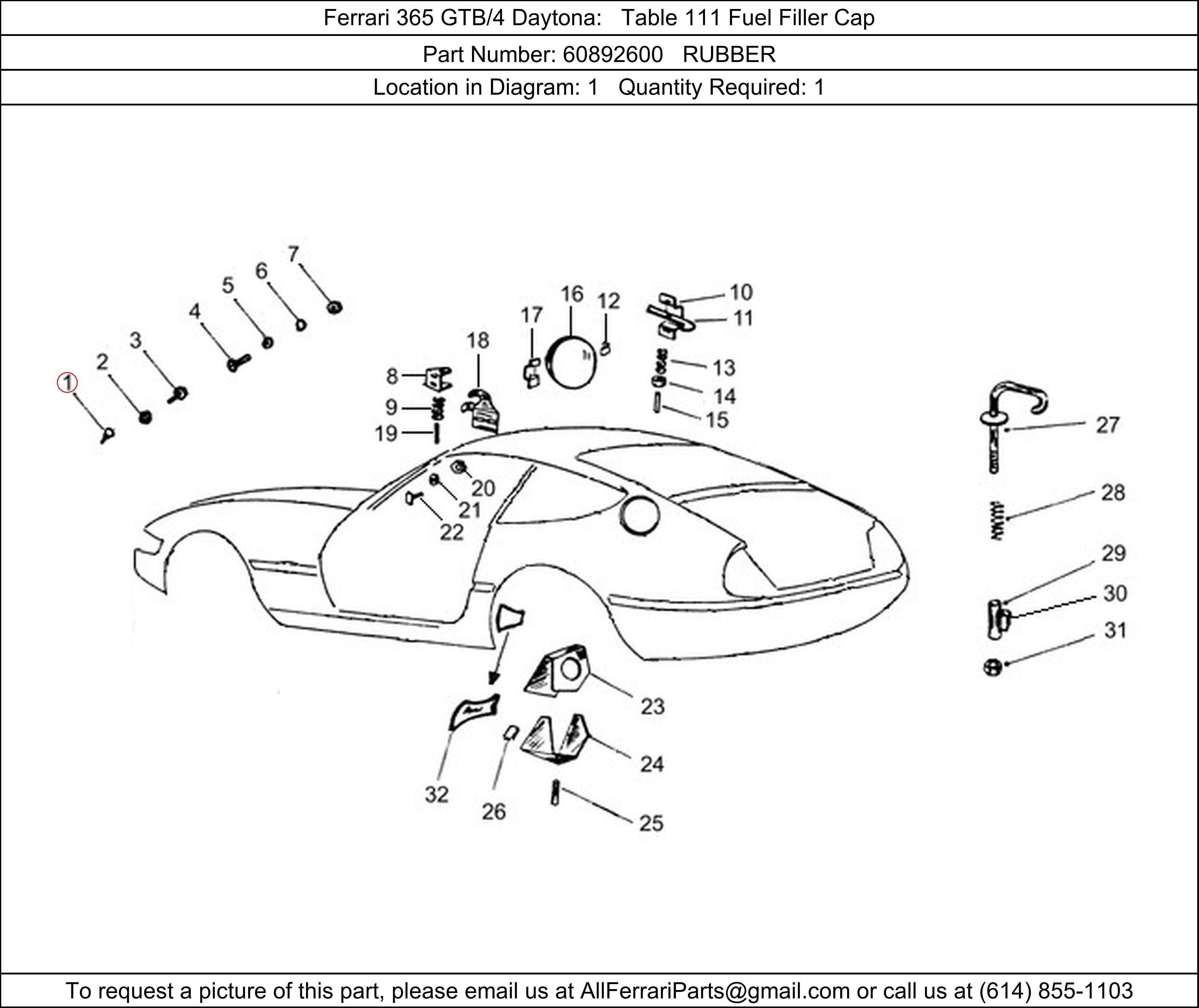 Ferrari Part 60892600