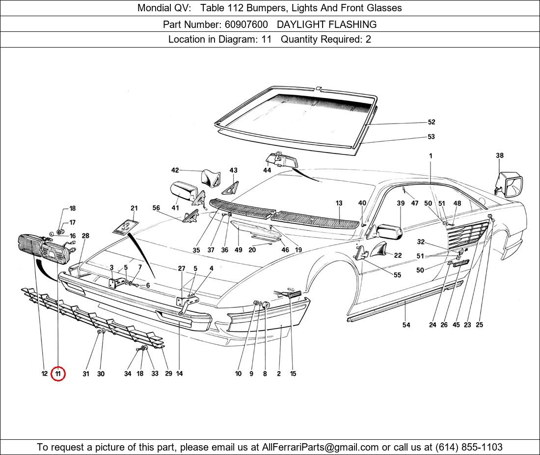 Ferrari Part 60907600