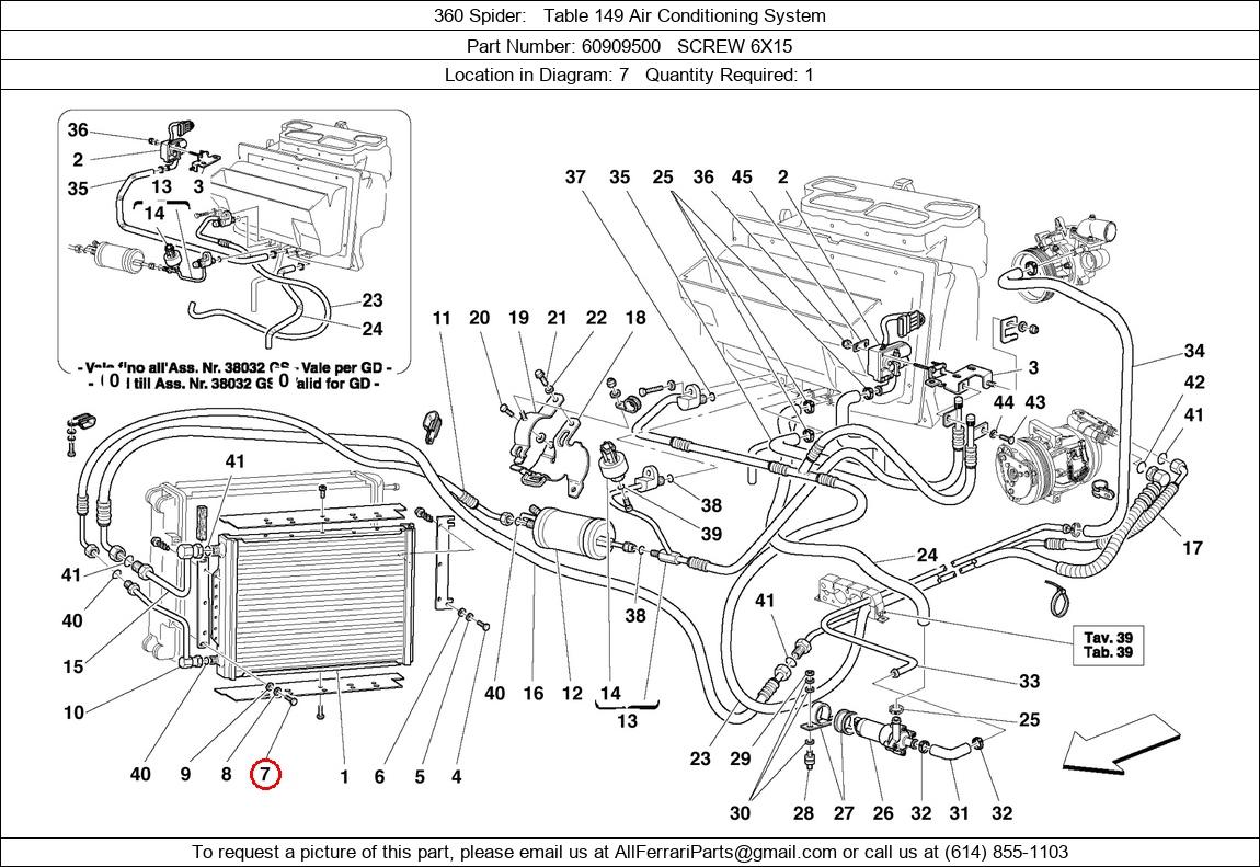 Ferrari Part 60909500