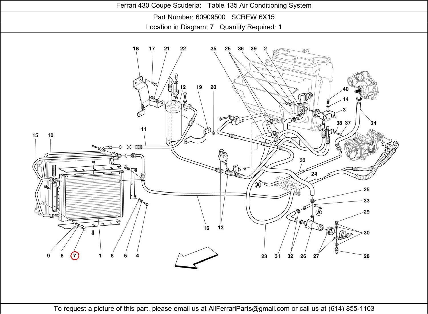 Ferrari Part 60909500