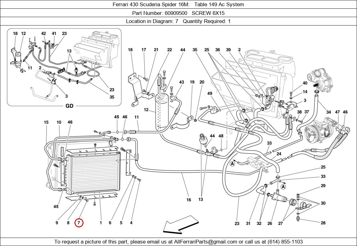 Ferrari Part 60909500