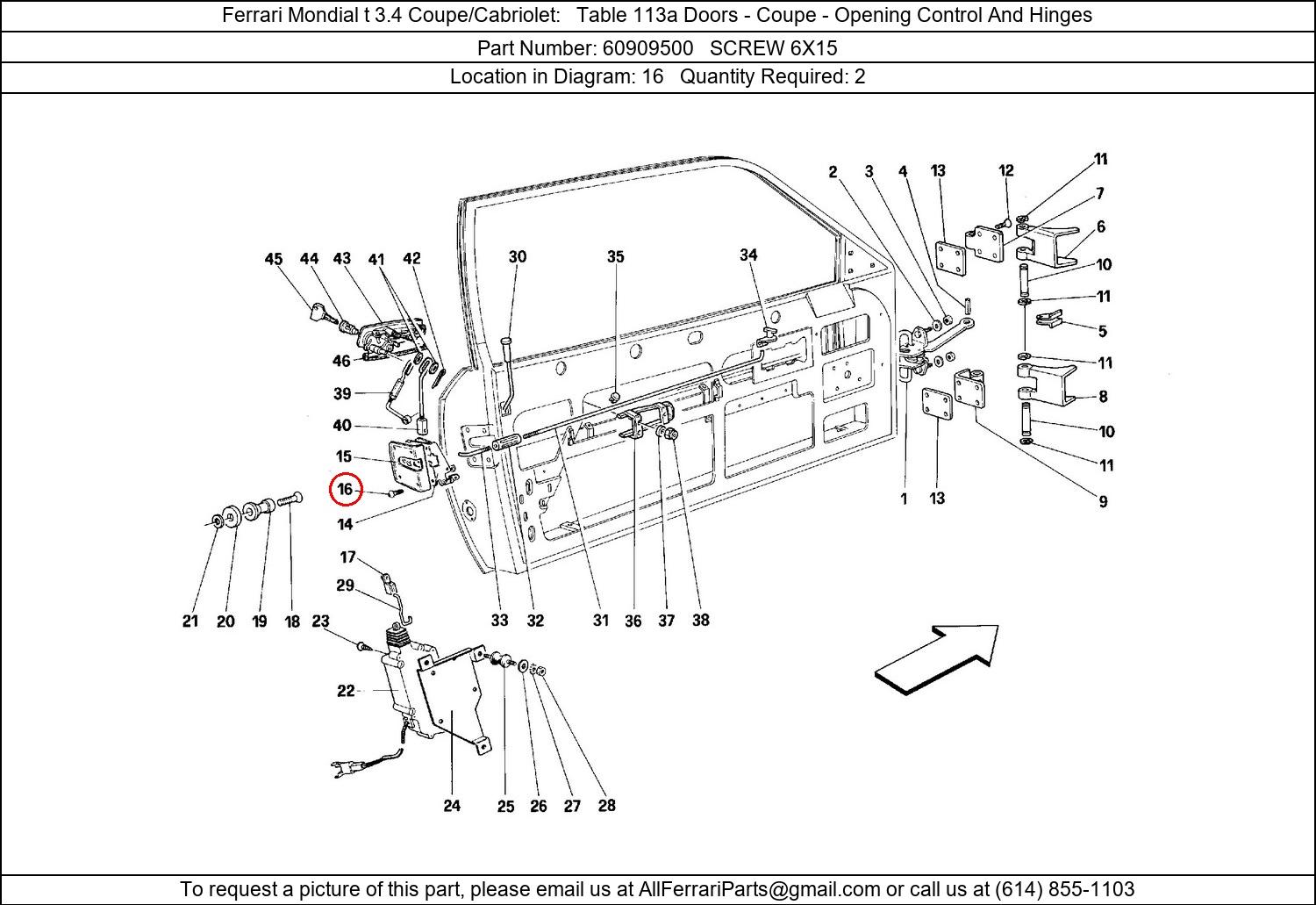 Ferrari Part 60909500