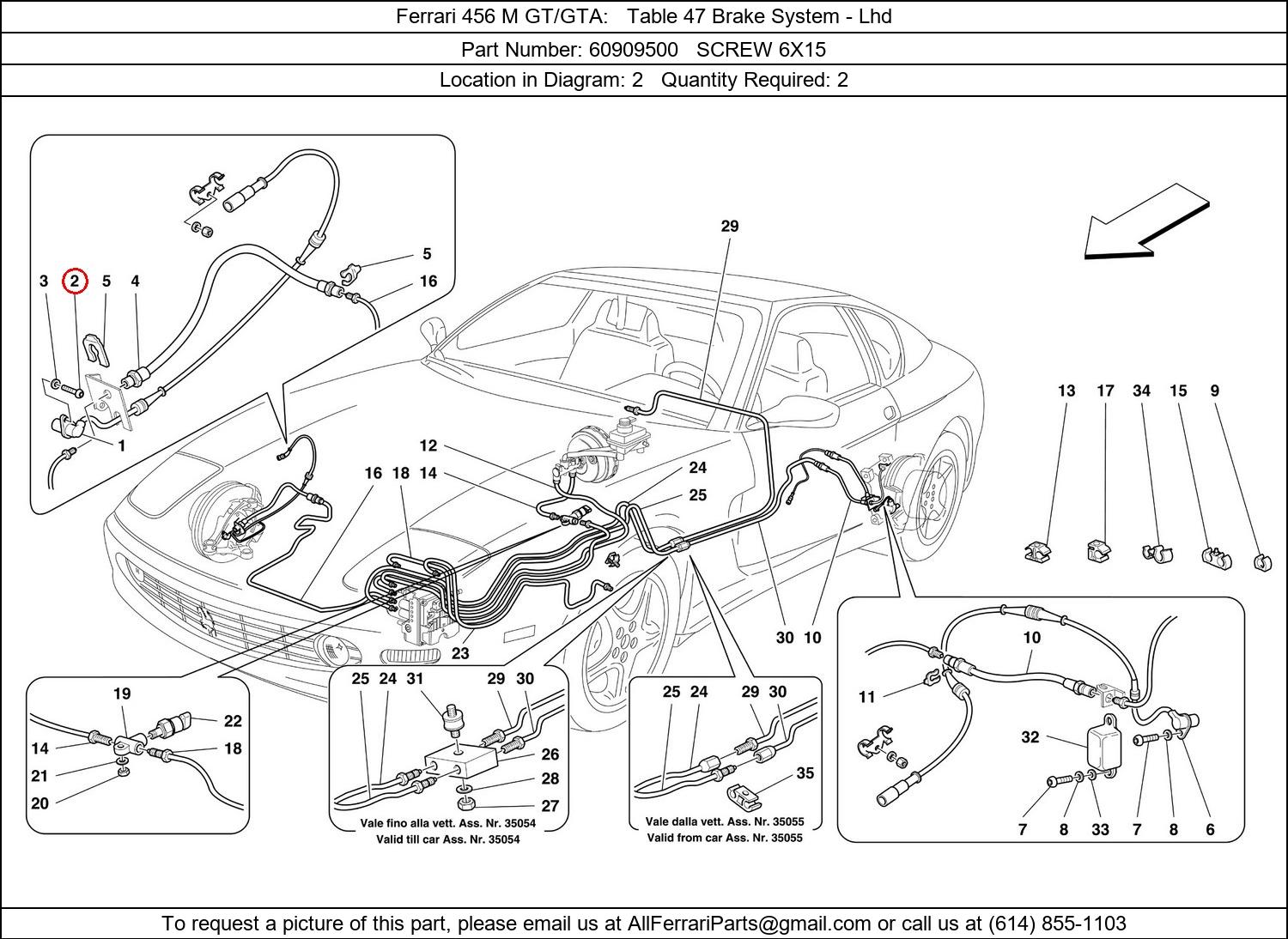 Ferrari Part 60909500