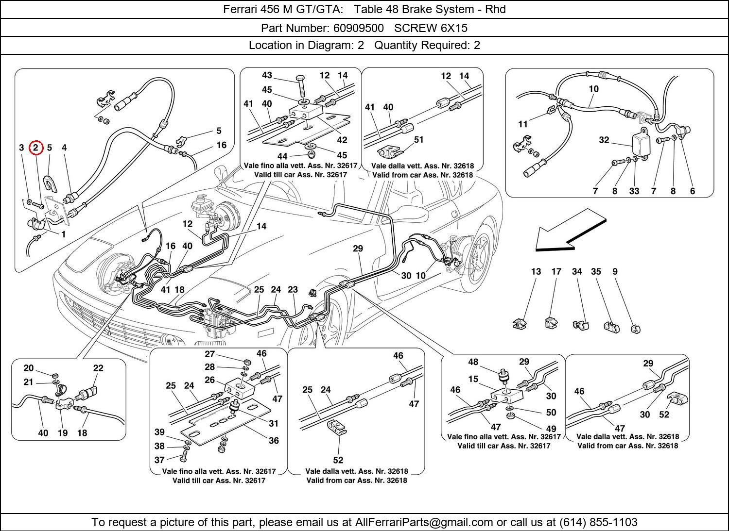 Ferrari Part 60909500