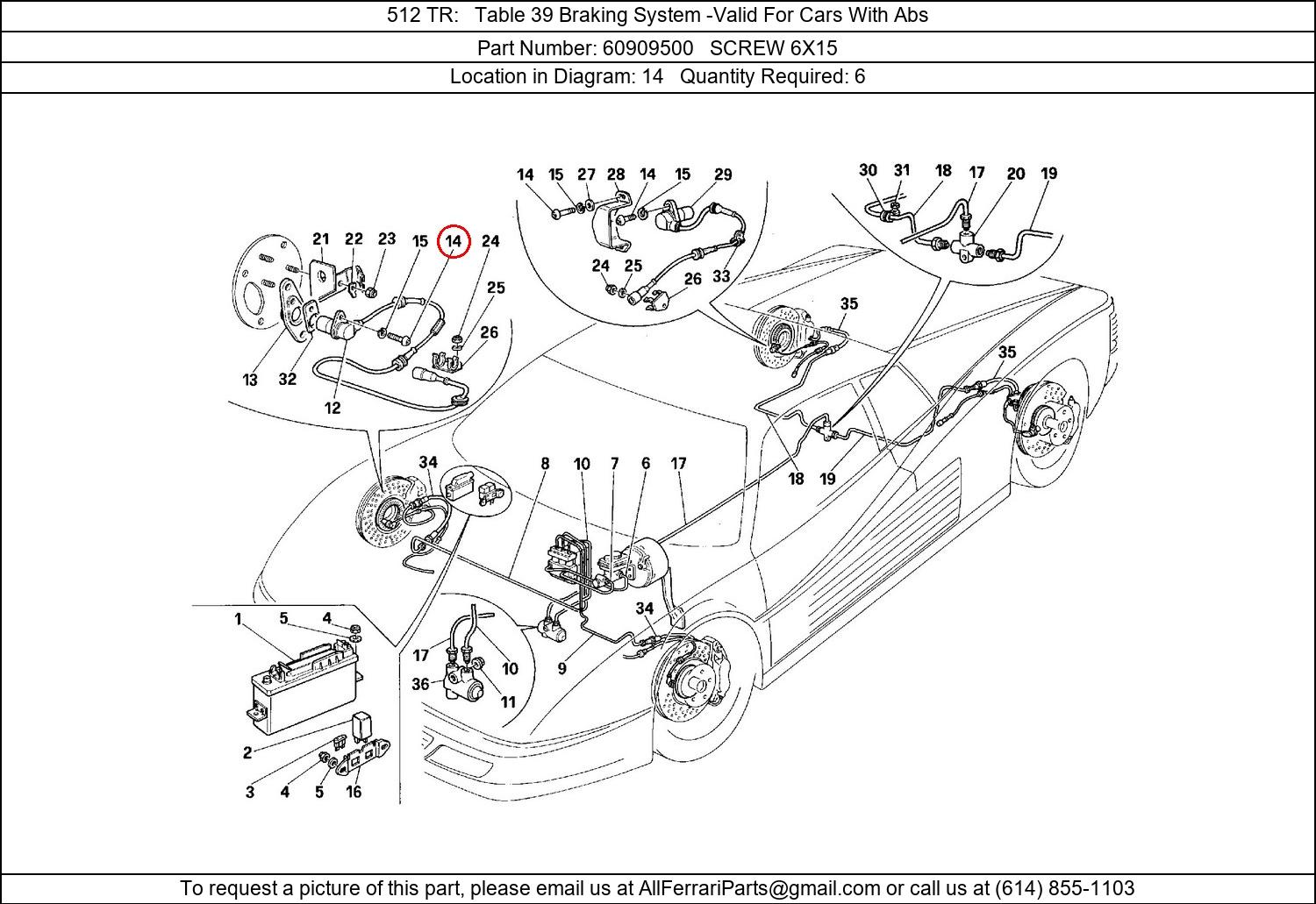 Ferrari Part 60909500