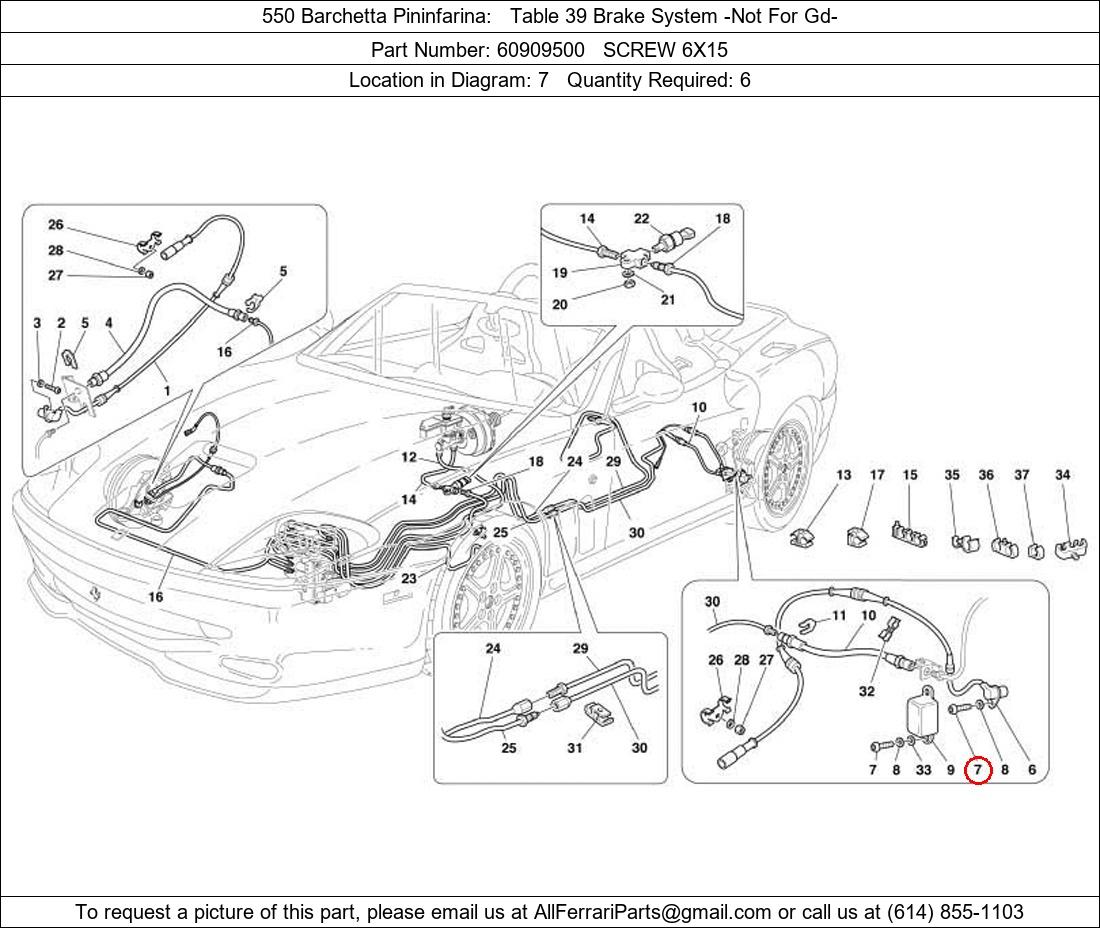 Ferrari Part 60909500