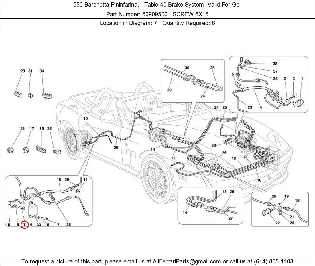 Ferrari Part 60909500