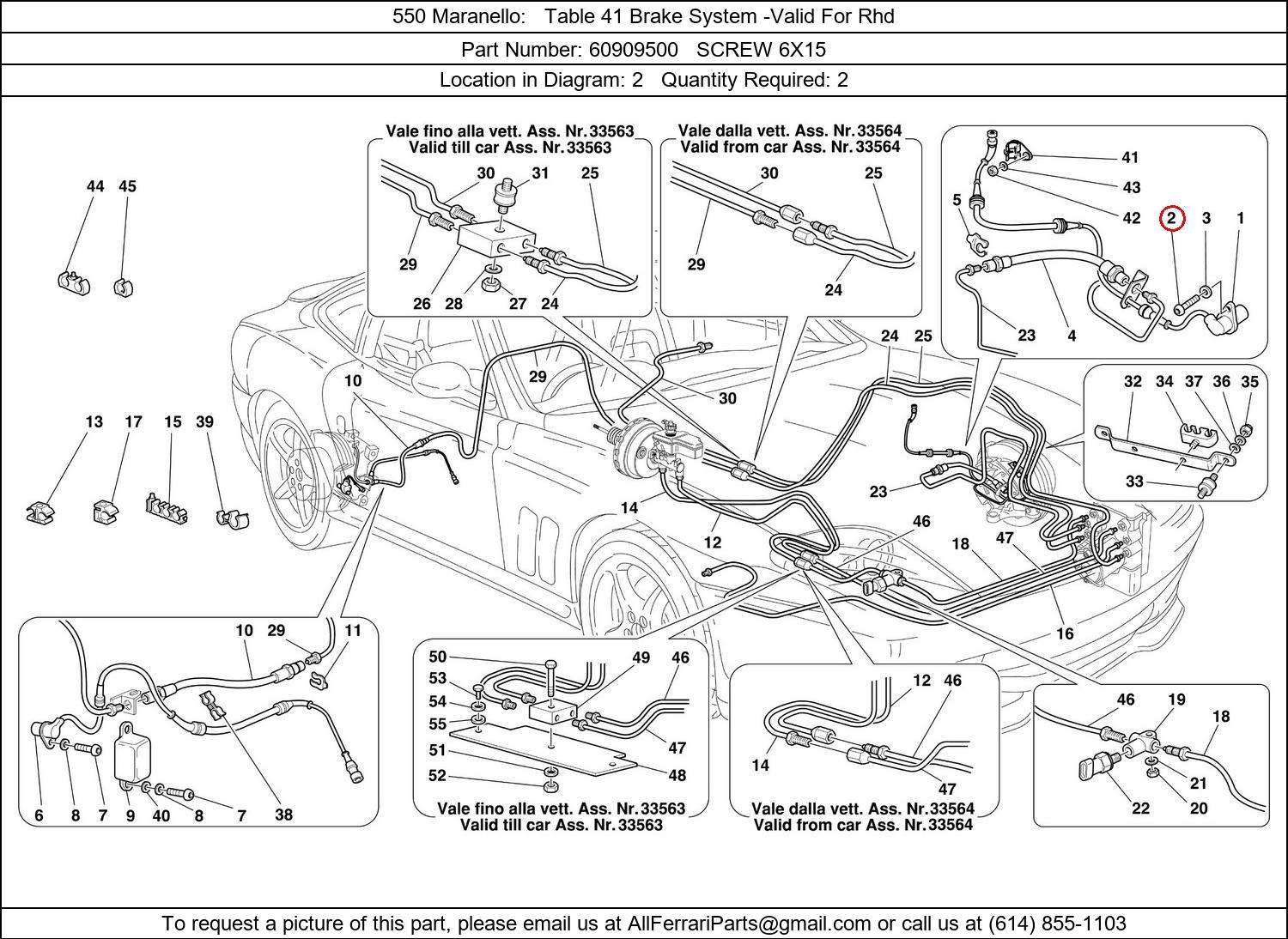 Ferrari Part 60909500