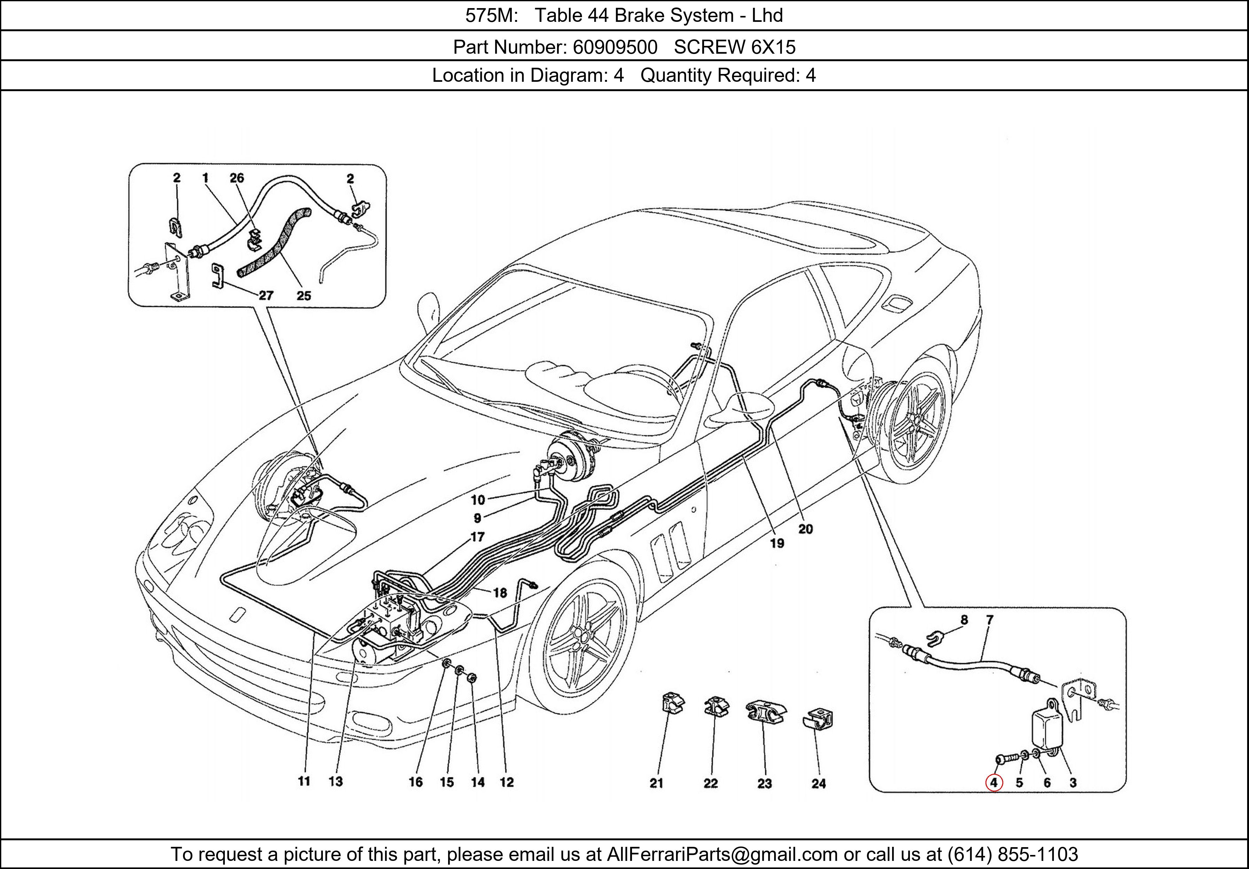 Ferrari Part 60909500