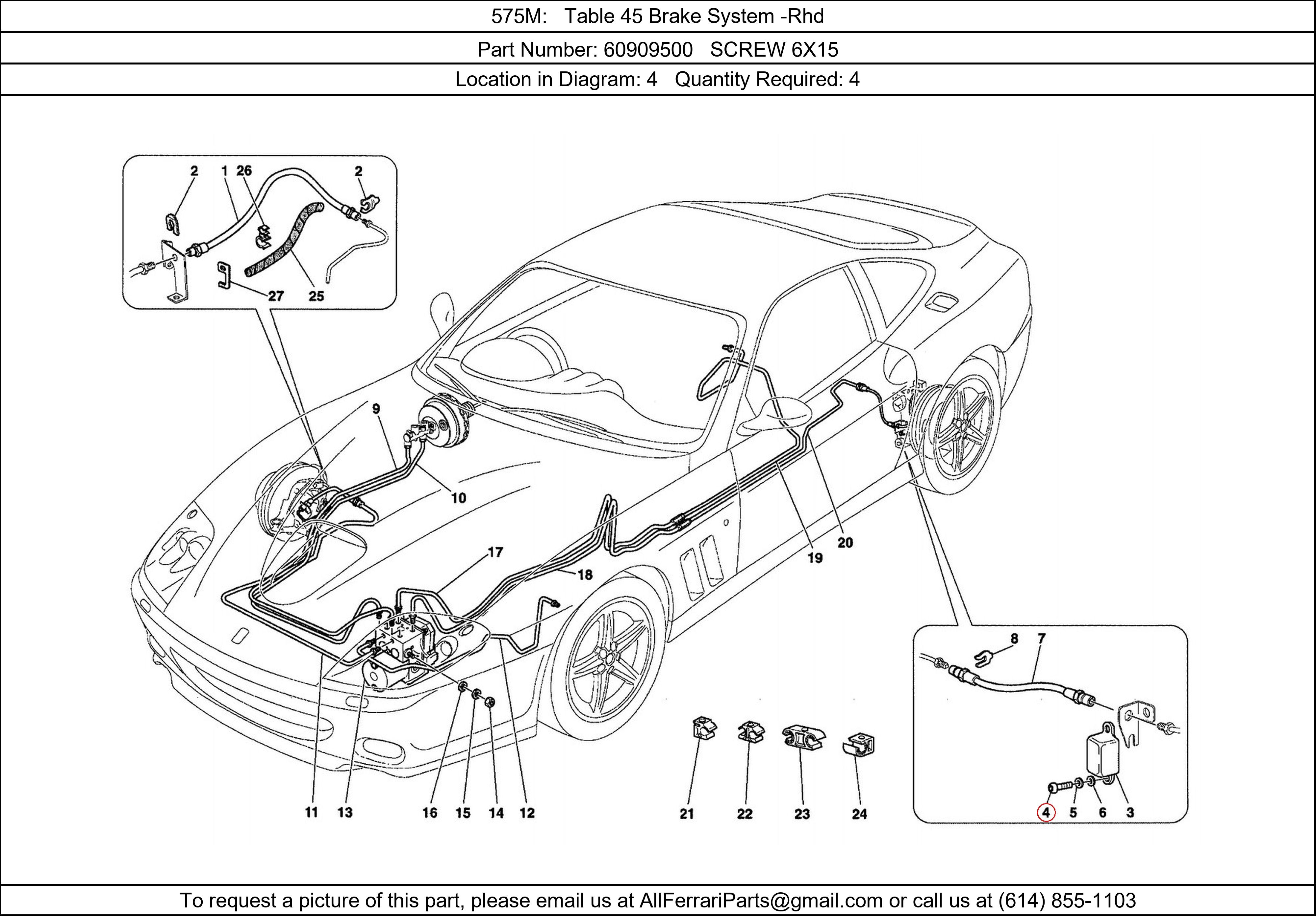 Ferrari Part 60909500