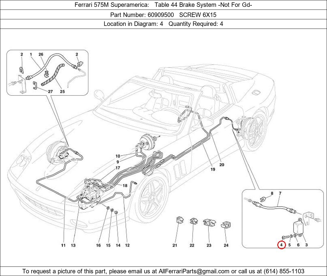 Ferrari Part 60909500