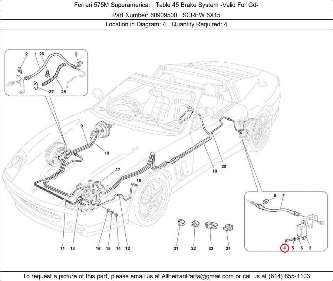 Ferrari Part 60909500