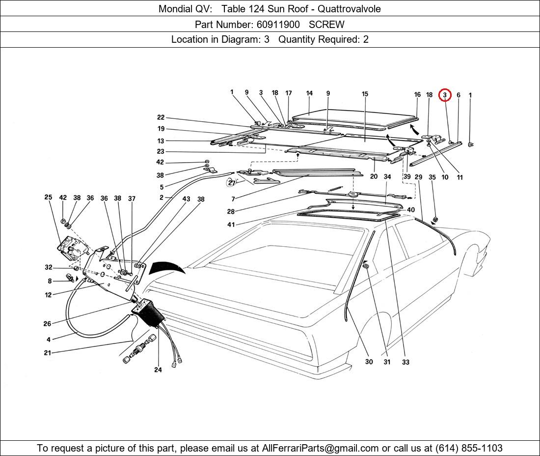 Ferrari Part 60911900