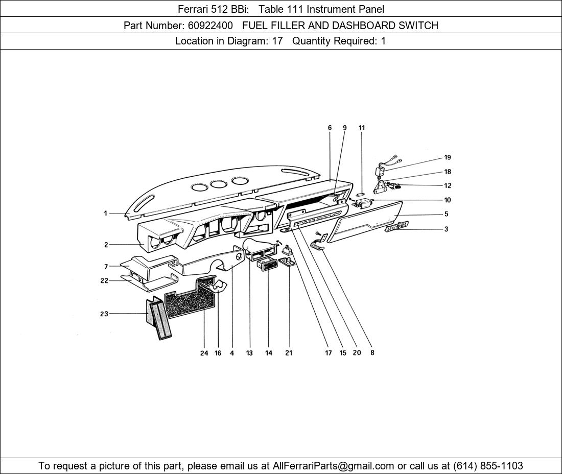 Ferrari Part 60922400