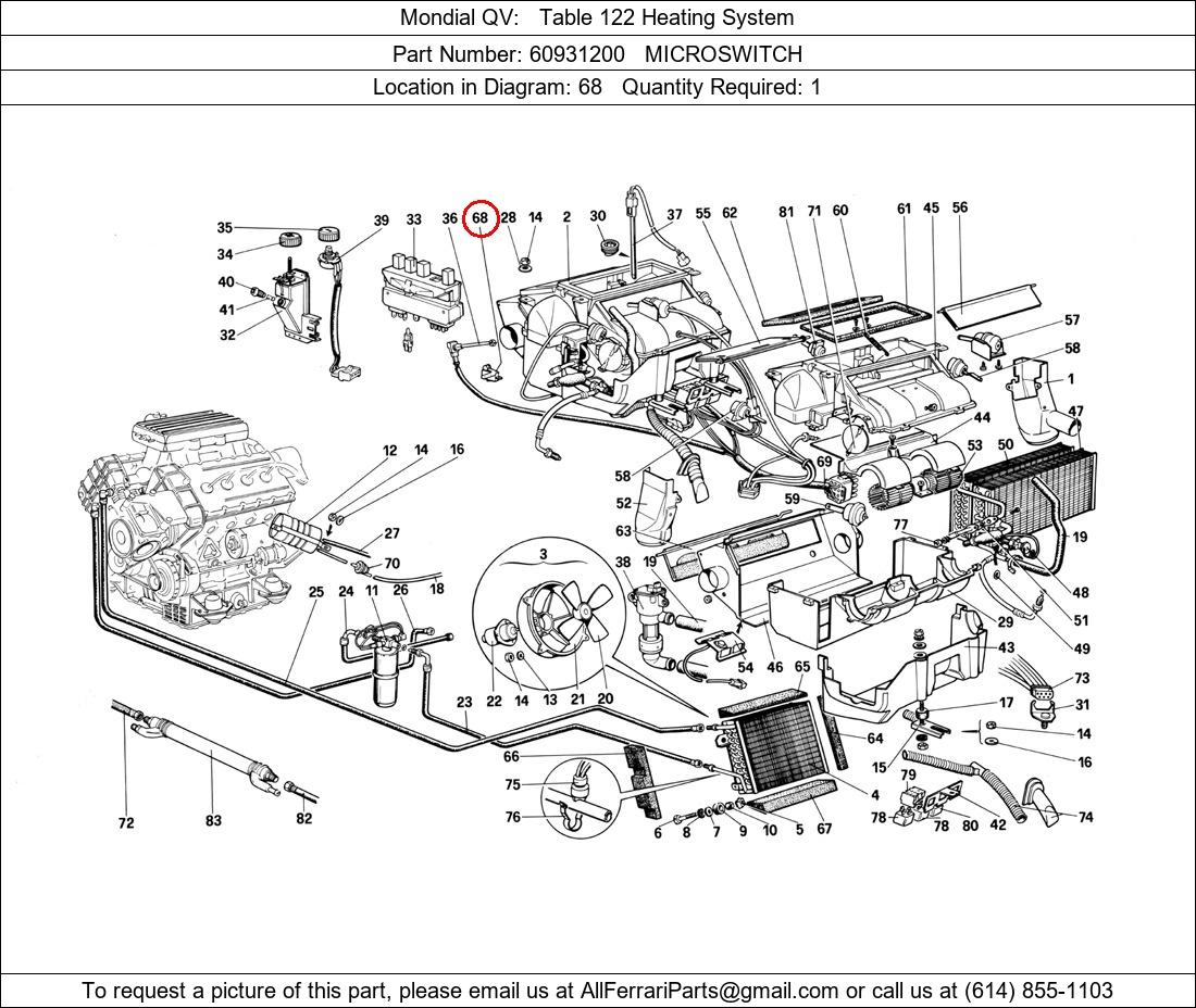 Ferrari Part 60931200