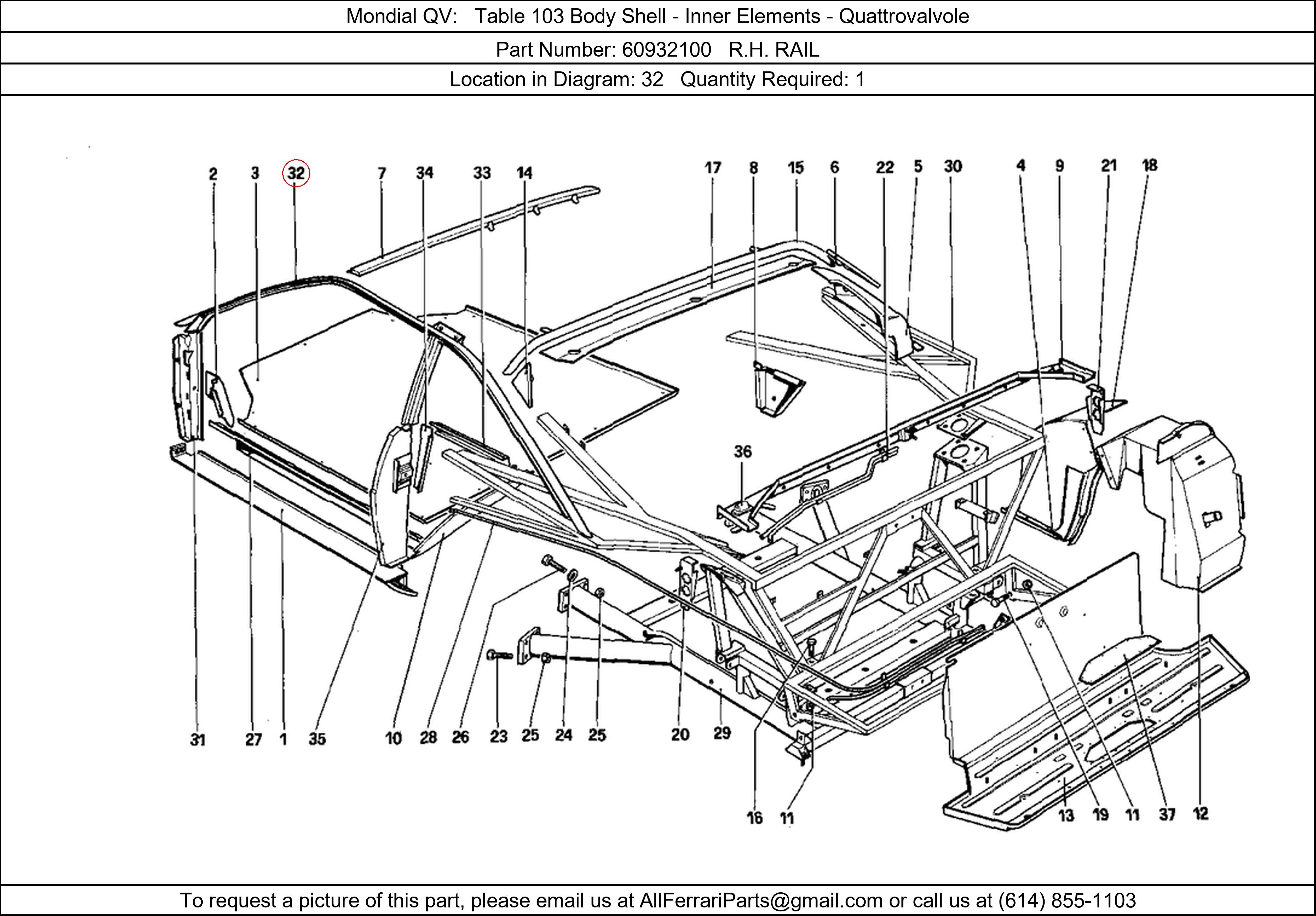 Ferrari Part 60932100