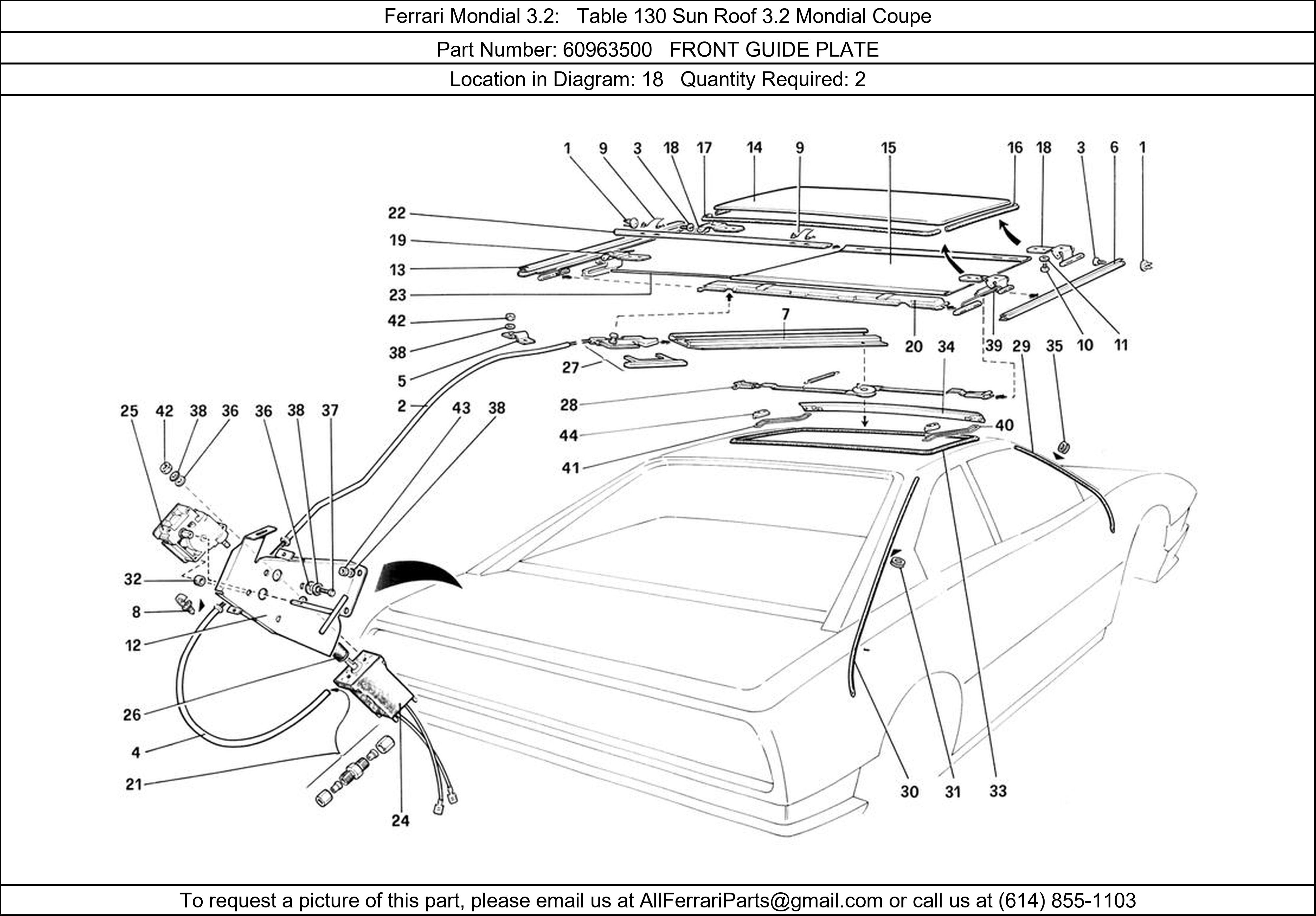 Ferrari Part 60963500
