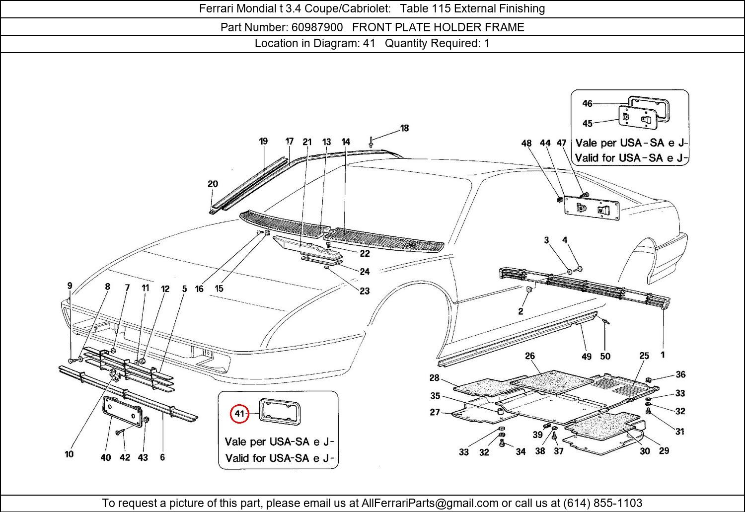 Ferrari Part 60987900