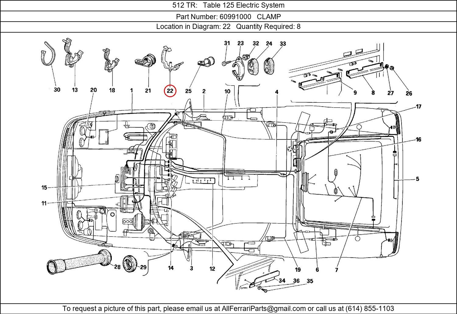 Ferrari Part 60991000