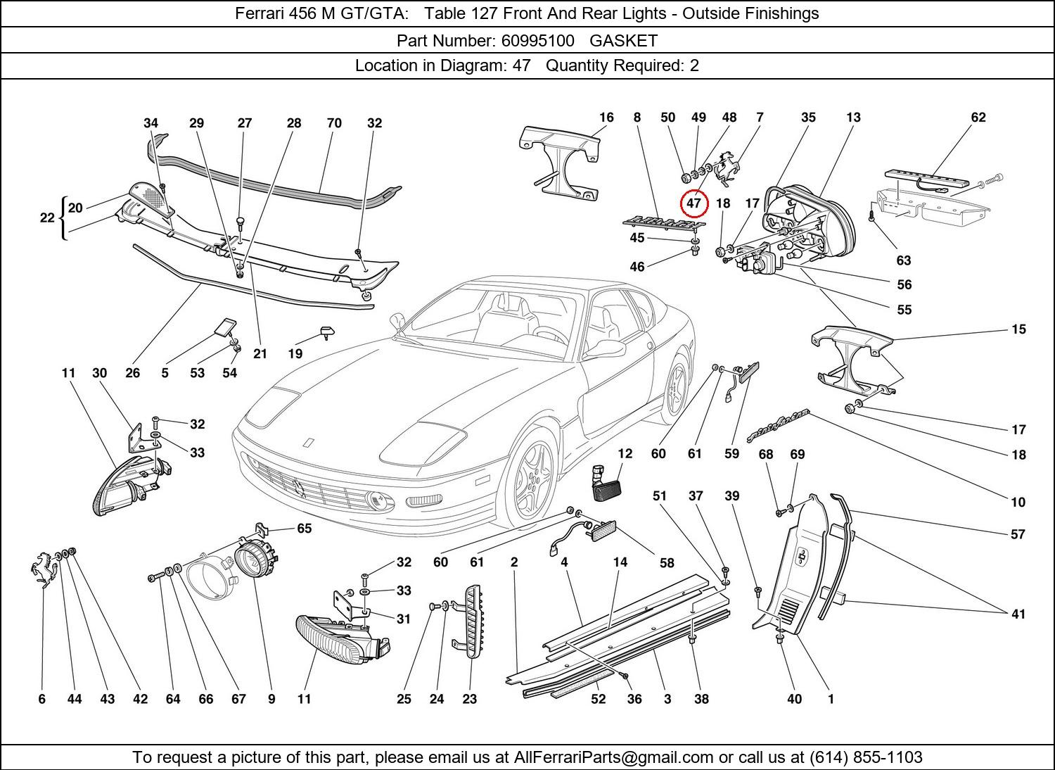 Ferrari Part 60995100