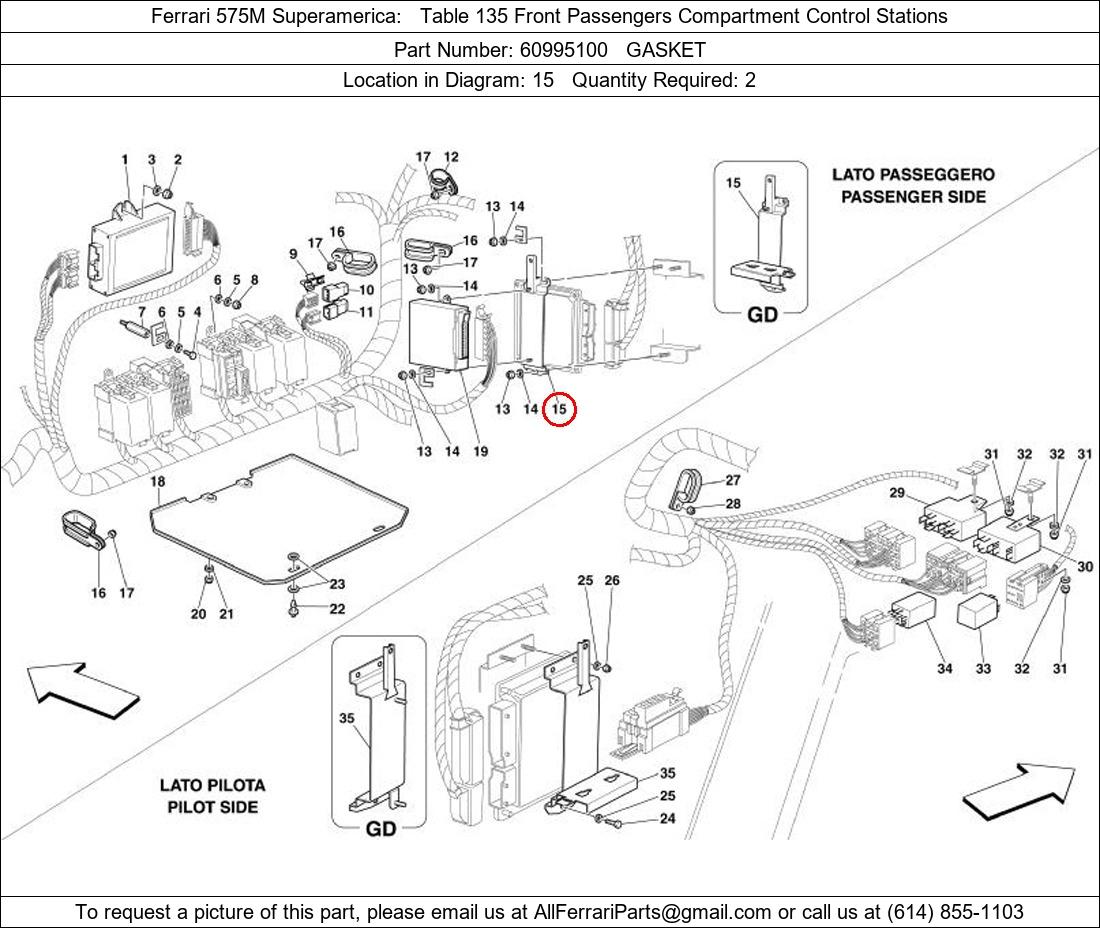 Ferrari Part 60995100