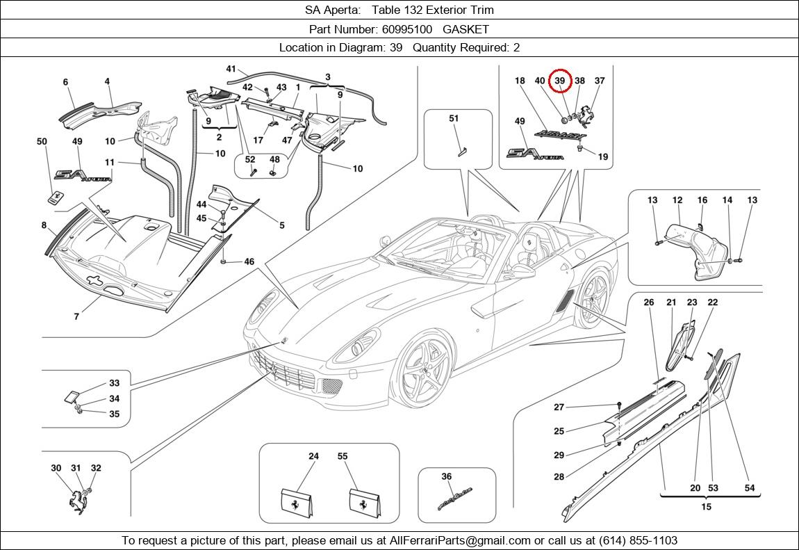 Ferrari Part 60995100