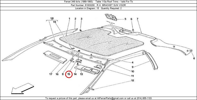 Ferrari Part 61003200