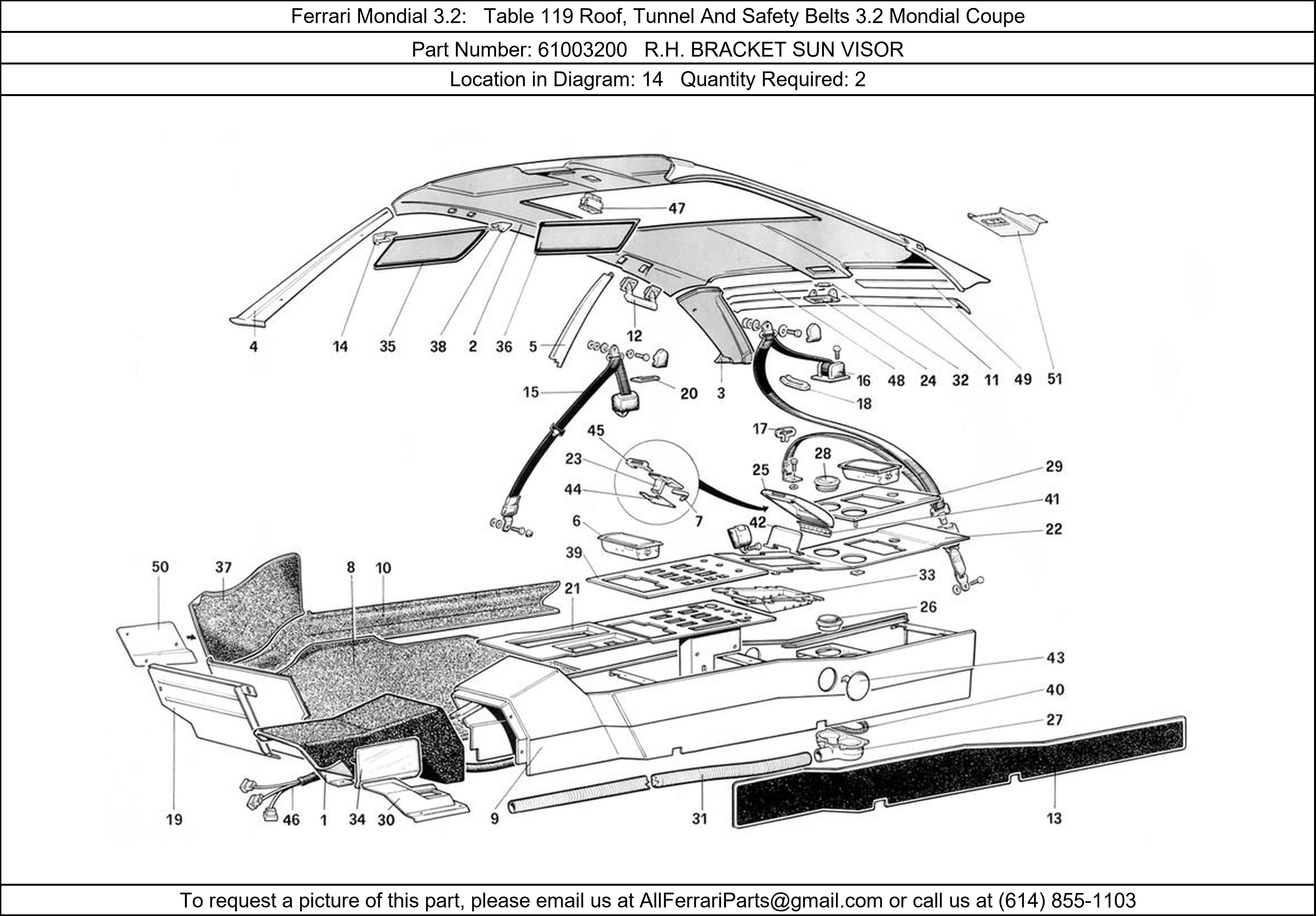 Ferrari Part 61003200