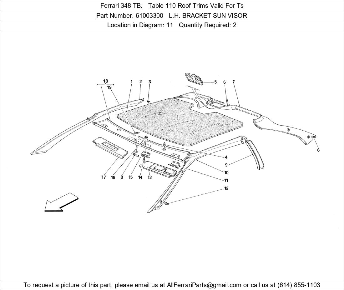 Ferrari Part 61003300