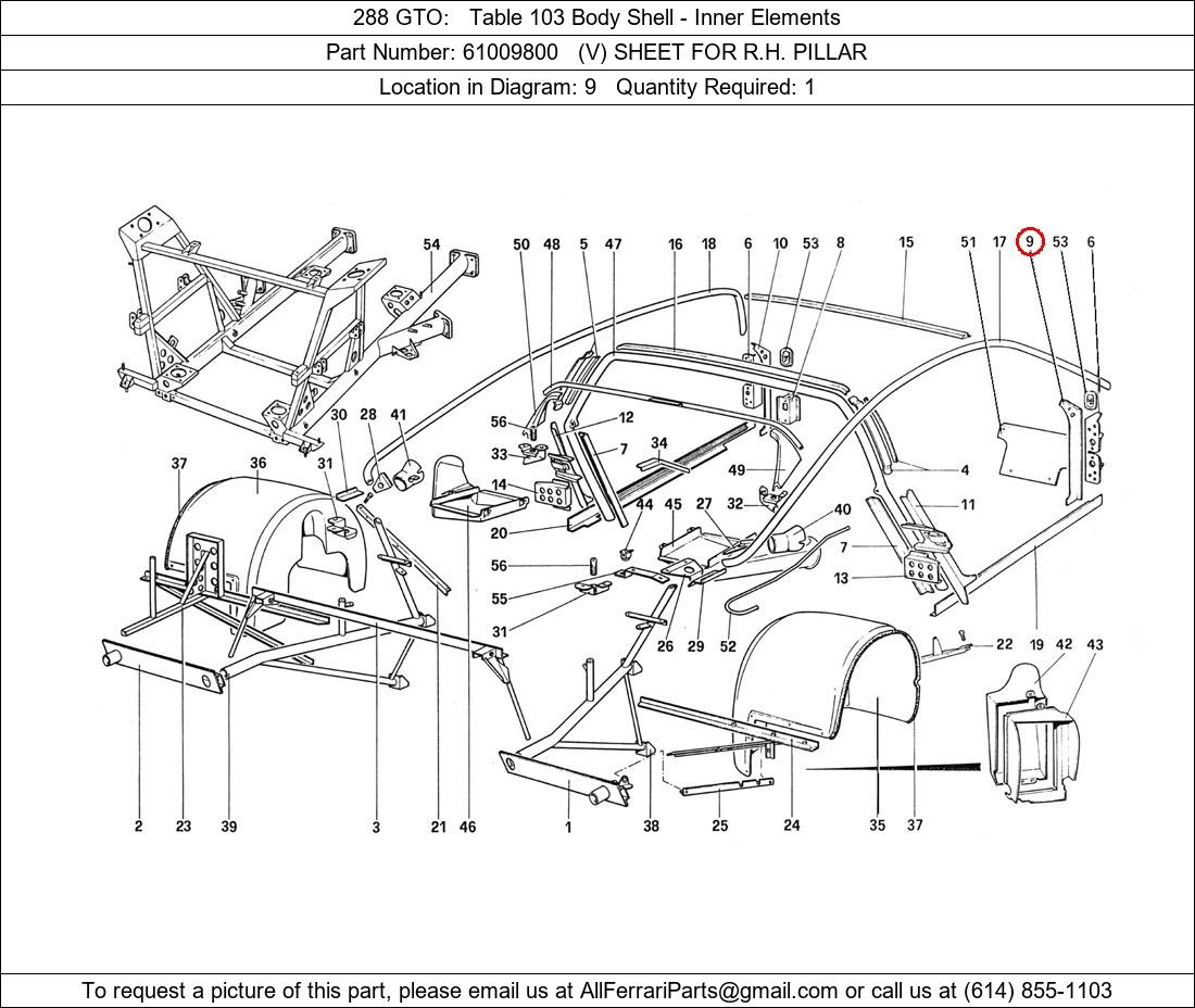 Ferrari Part 61009800