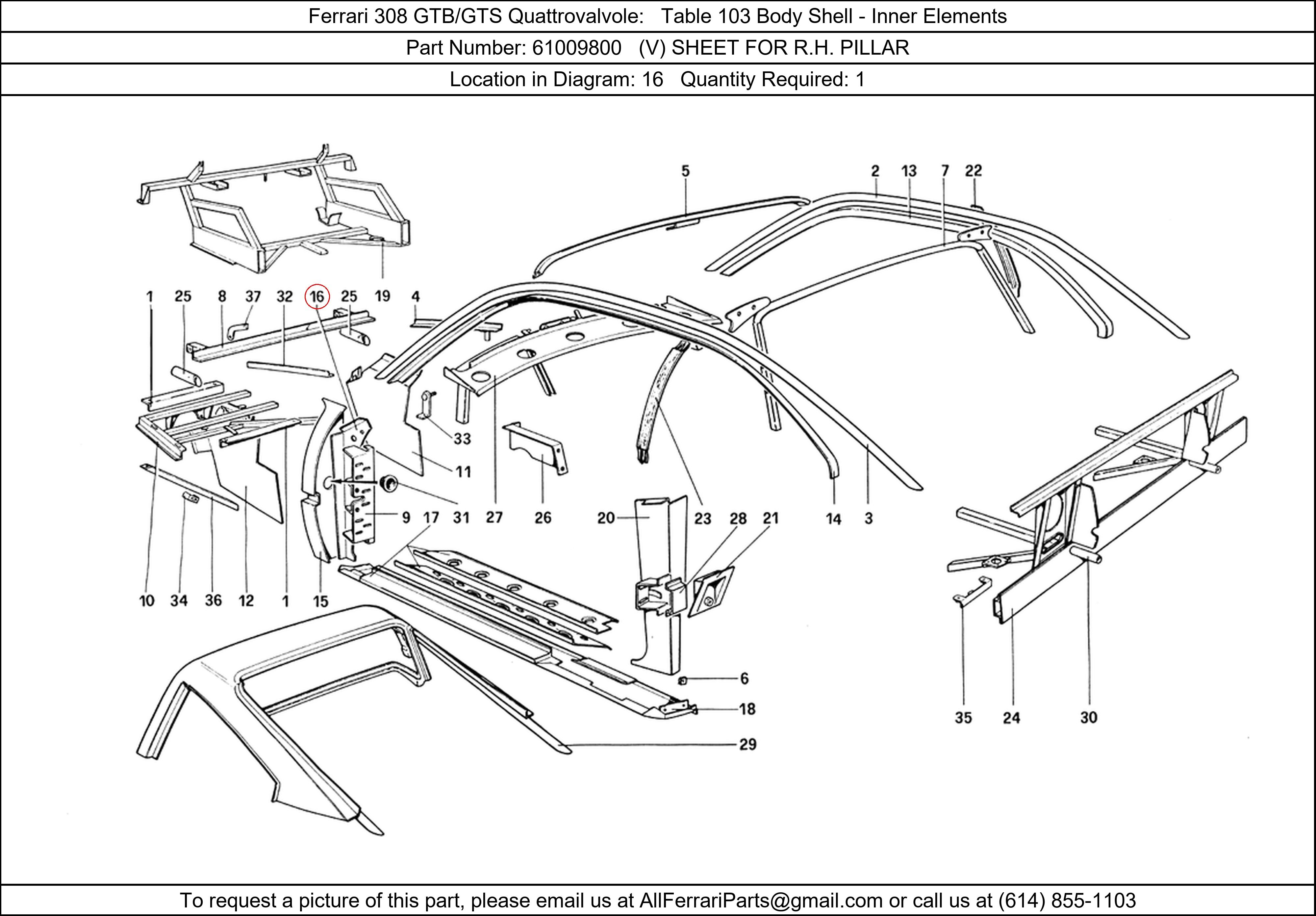 Ferrari Part 61009800