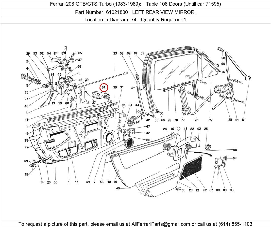 Ferrari Part 61021800