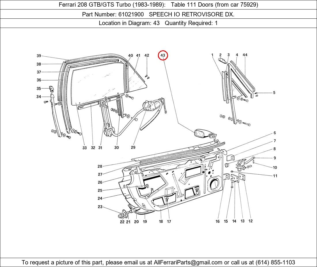 Ferrari Part 61021900