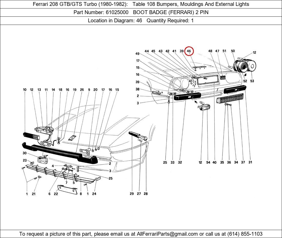 Ferrari Part 61025000