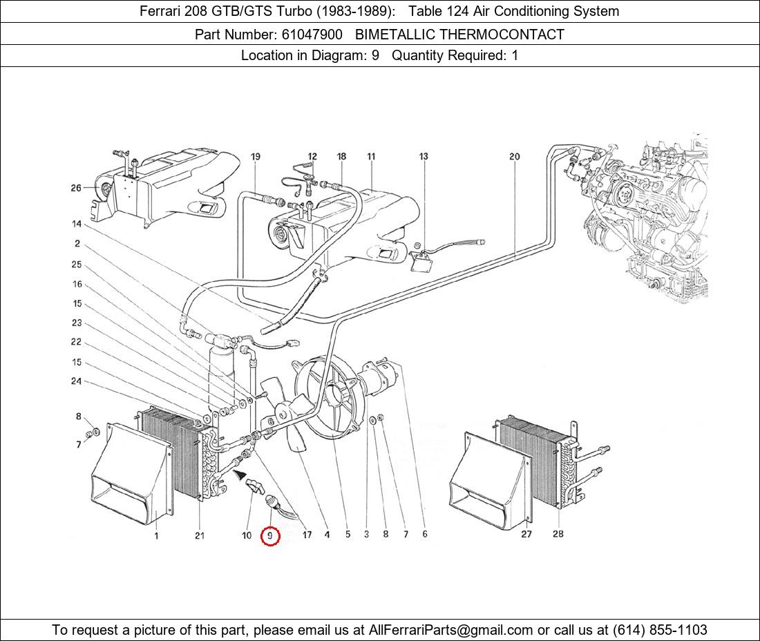 Ferrari Part 61047900