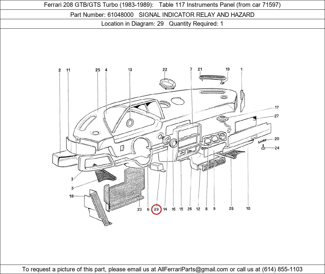 Ferrari Part 61048000