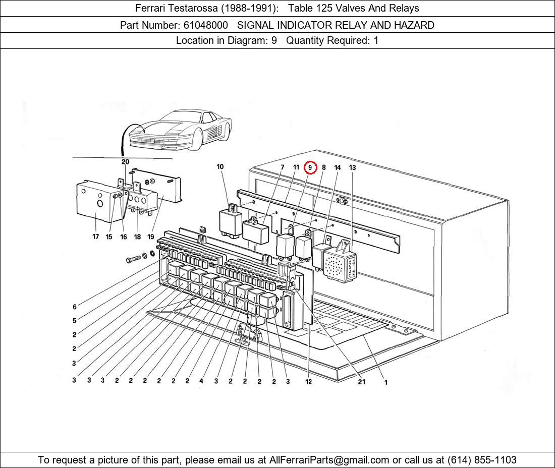 Ferrari Part 61048000