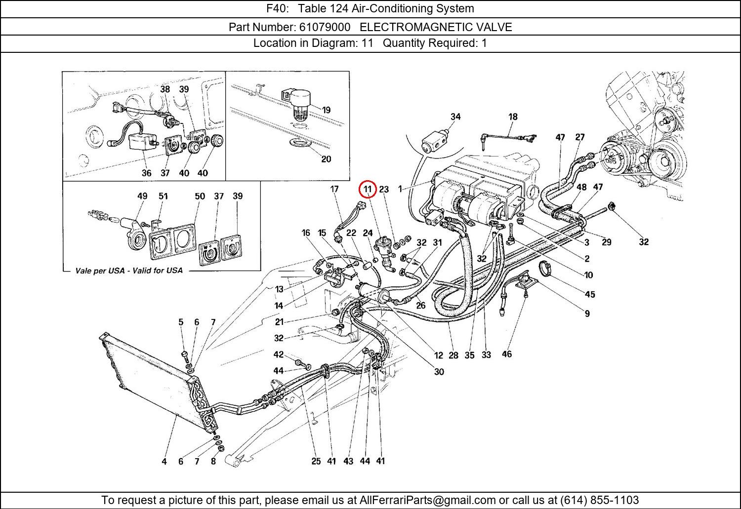 Ferrari Part 61079000