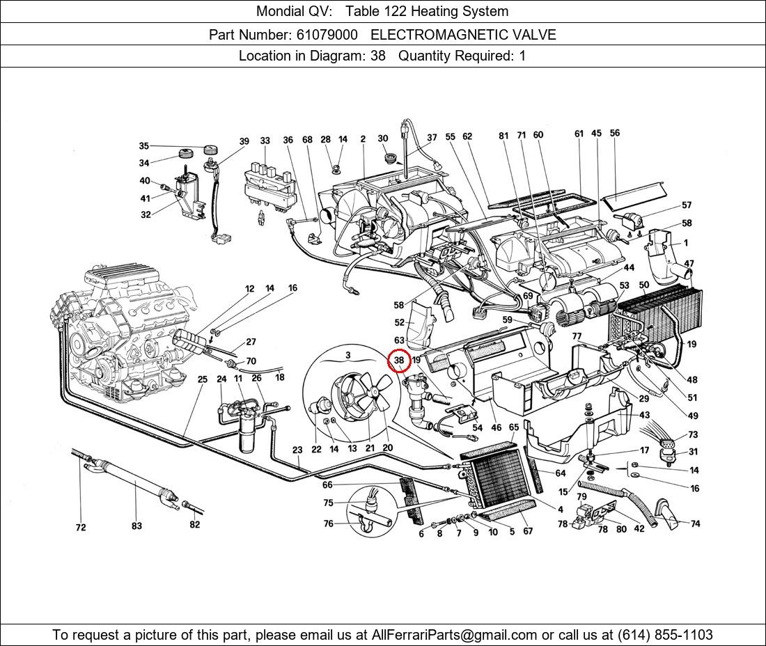 Ferrari Part 61079000