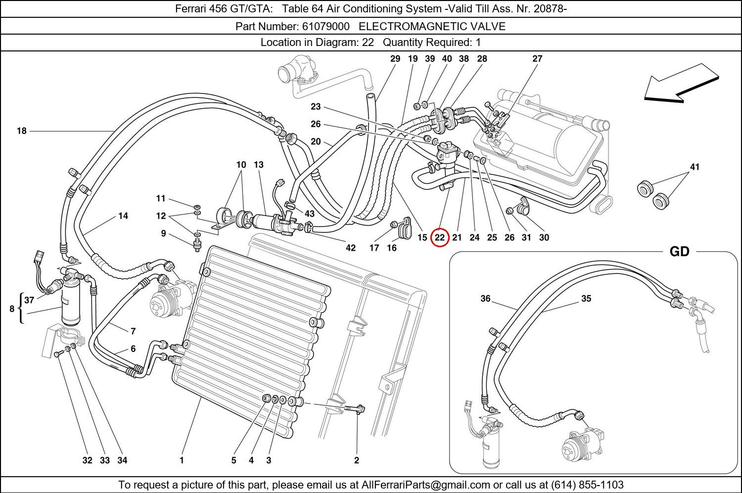 Ferrari Part 61079000