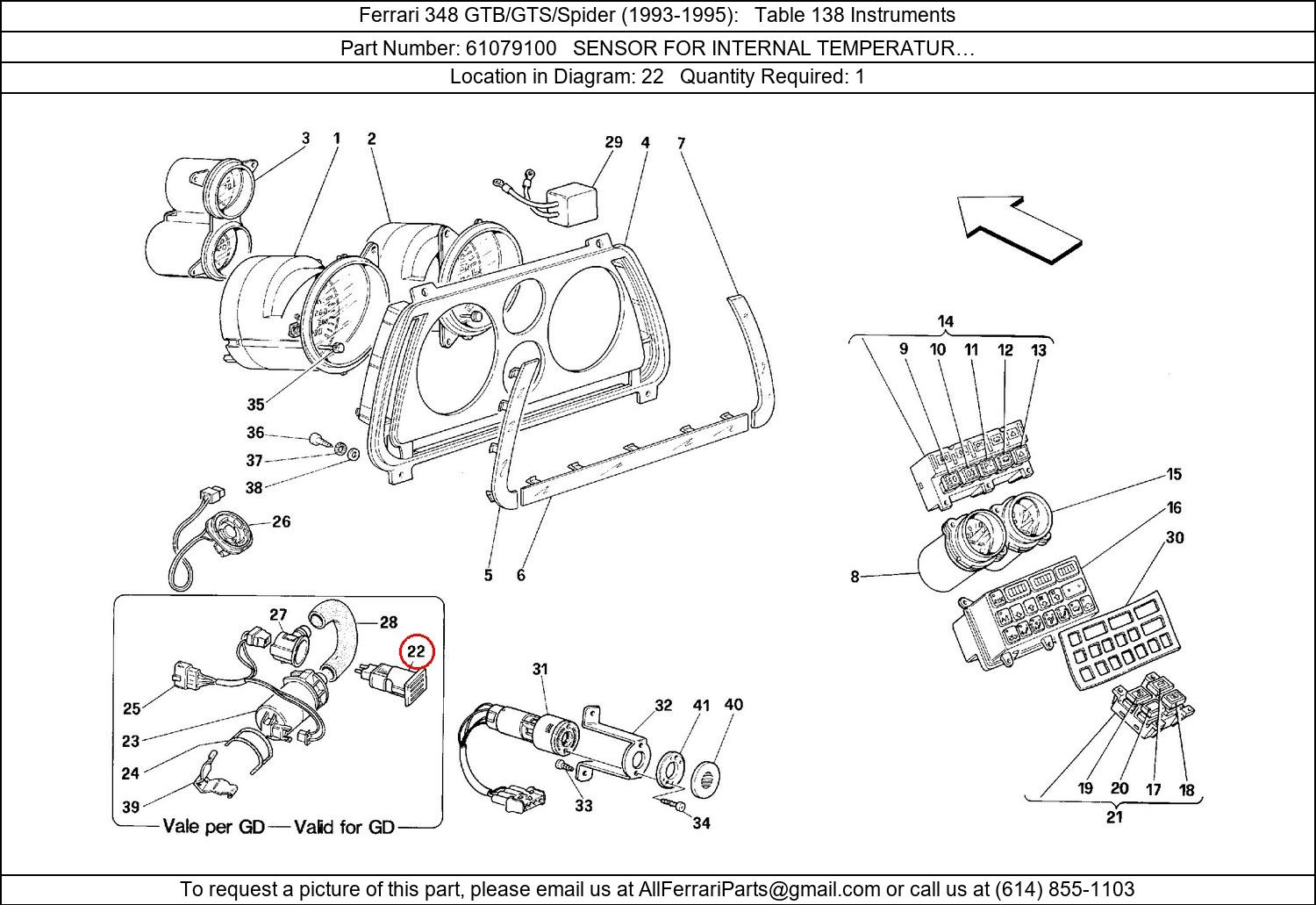 Ferrari Part 61079100