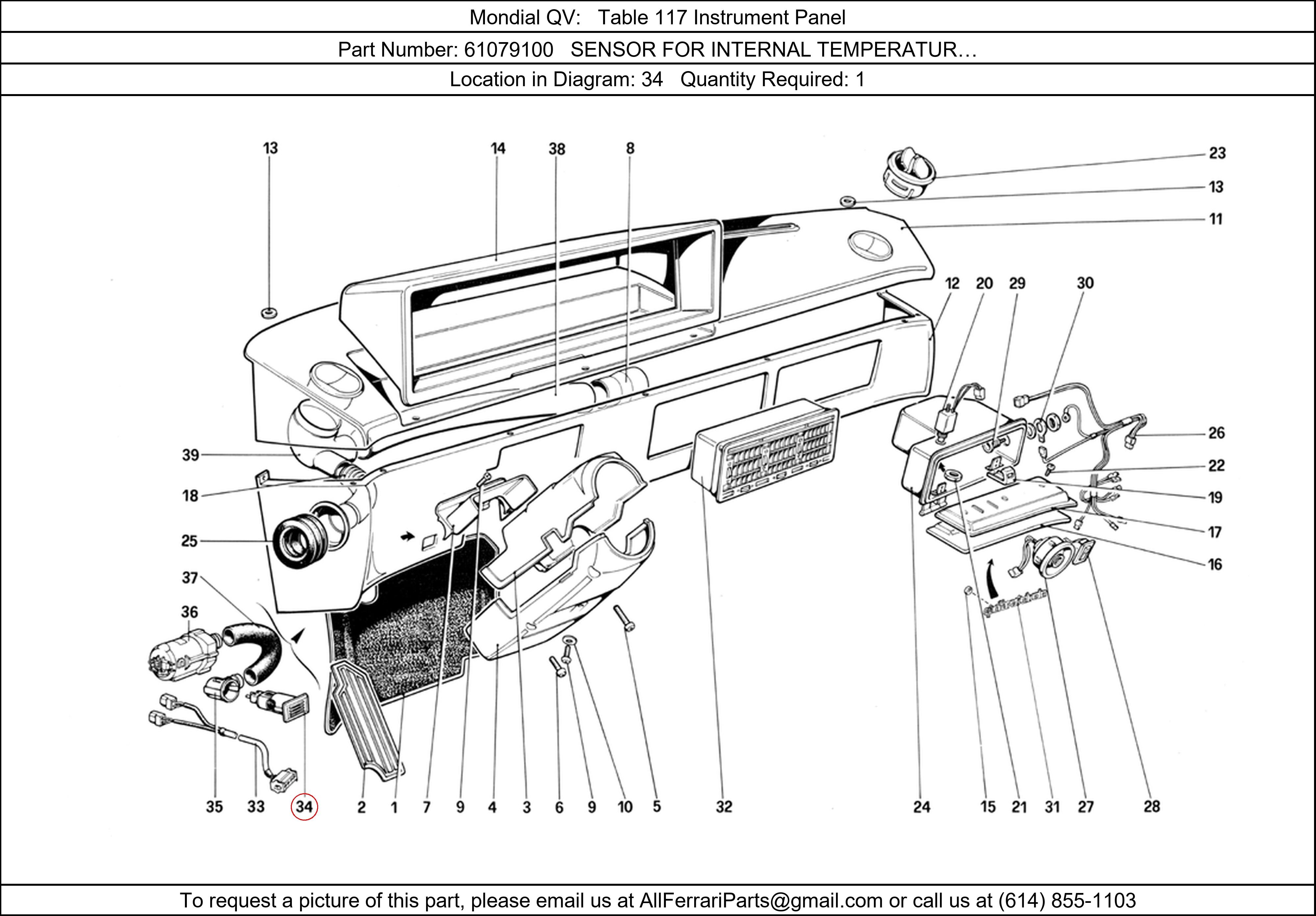 Ferrari Part 61079100