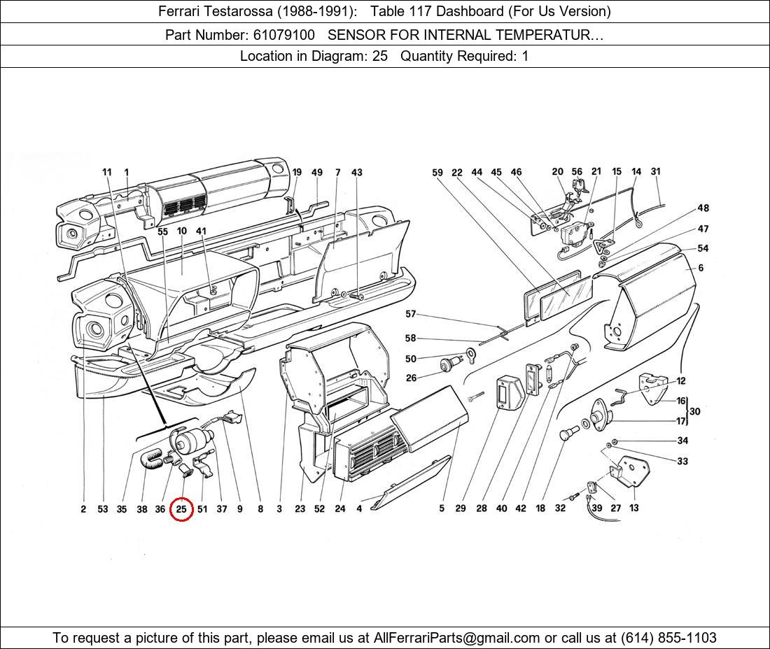 Ferrari Part 61079100