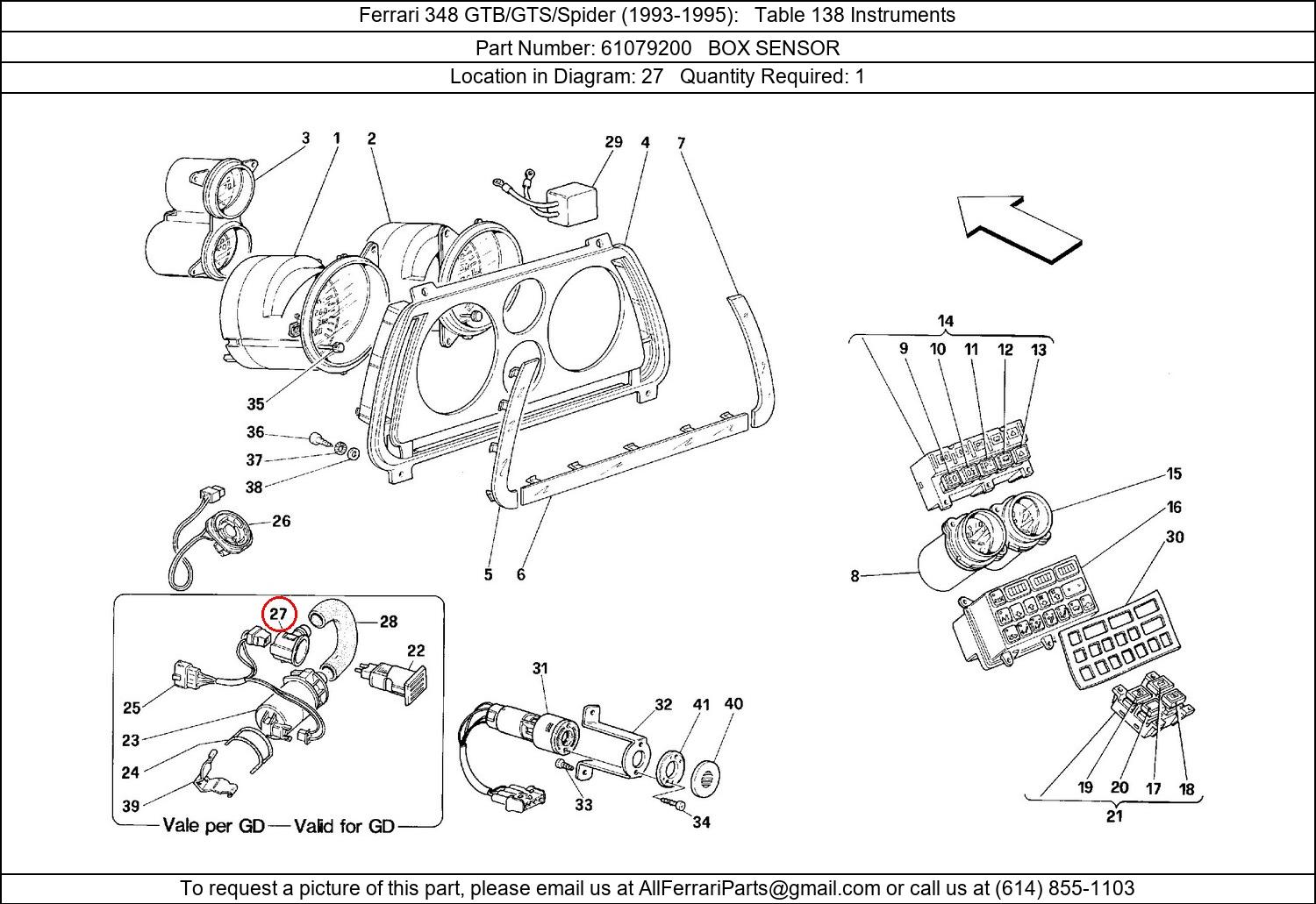 Ferrari Part 61079200