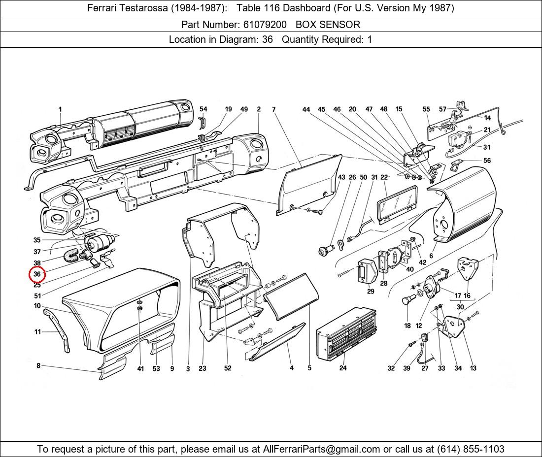 Ferrari Part 61079200