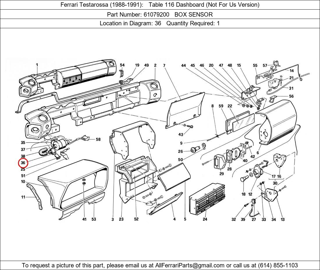 Ferrari Part 61079200