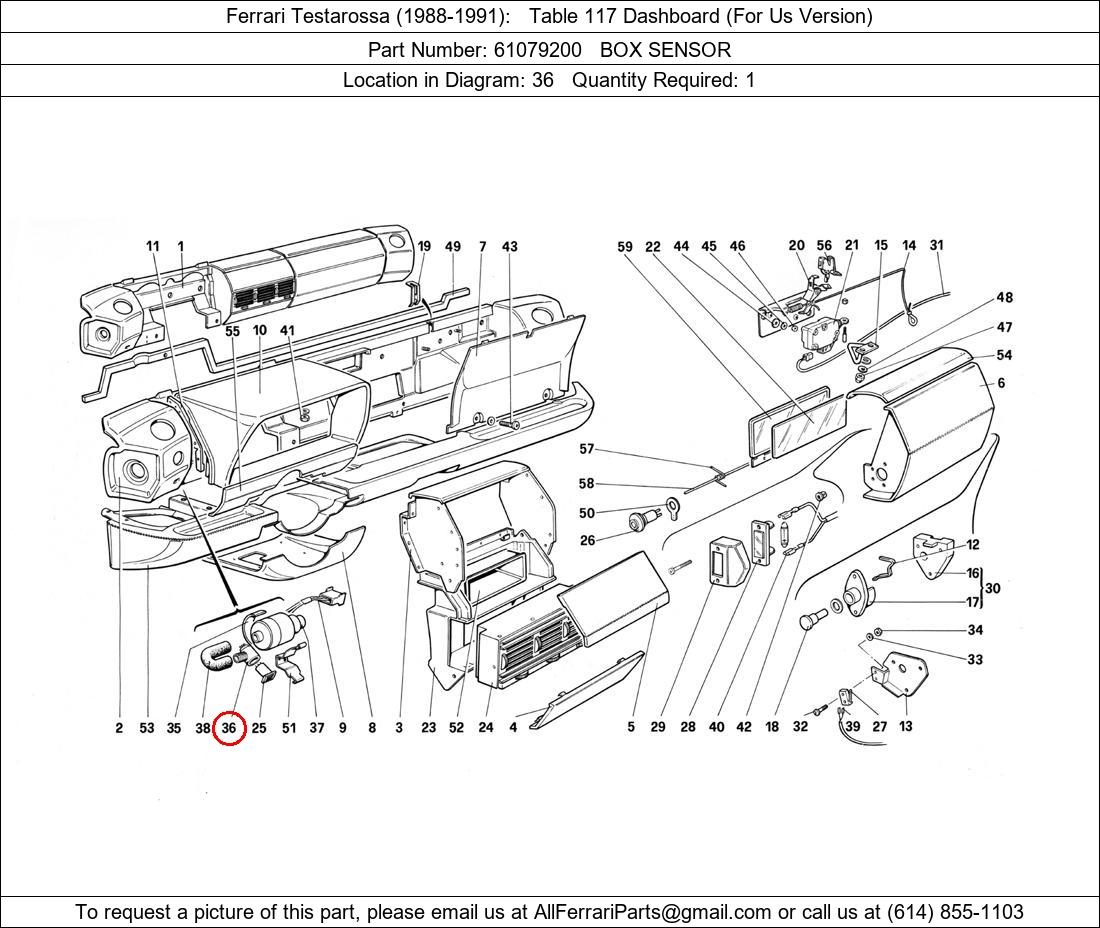 Ferrari Part 61079200